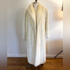 Vintage Ivory Teddy Coat
